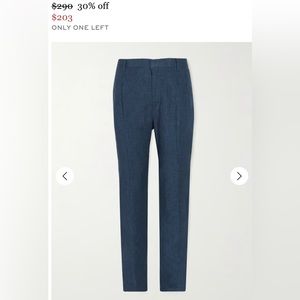 Premium Sunspel England 1860 Women’s dresswear pants chinos dark blue